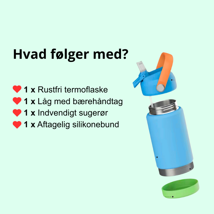 MiniMe Termoflaske til børn - Traktor