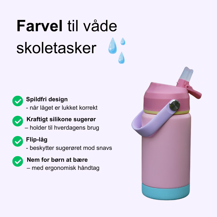 MiniMe Termoflaske til børn - Unicorn