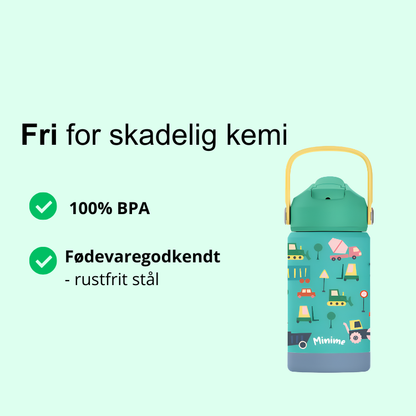 MiniMe Termoflaske til børn - Traktor