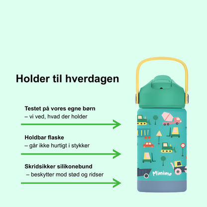 MiniMe Termoflaske til børn - Traktor