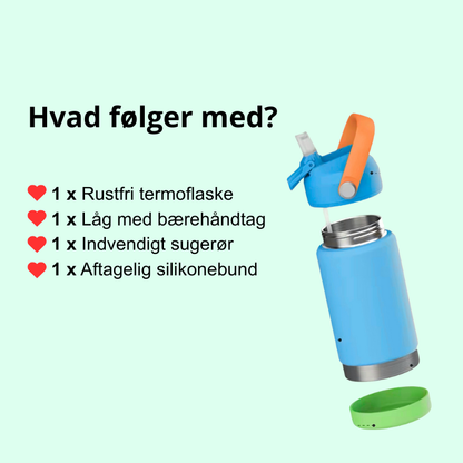MiniMe Termoflaske til børn - Traktor