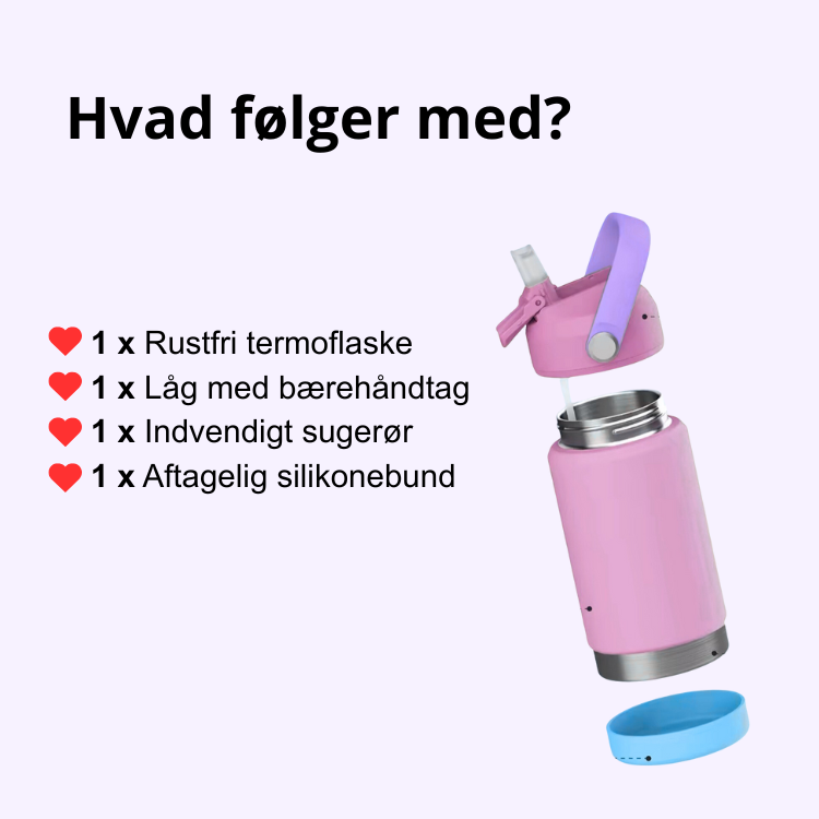 MiniMe Termoflaske til børn - Unicorn