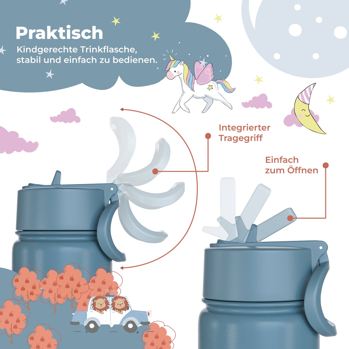 BEARFOOT Termoflaske - gravemaskine