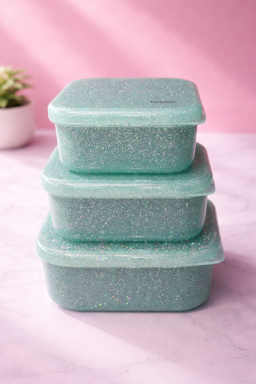 Tutete 3-pak madkasser – Glimmer