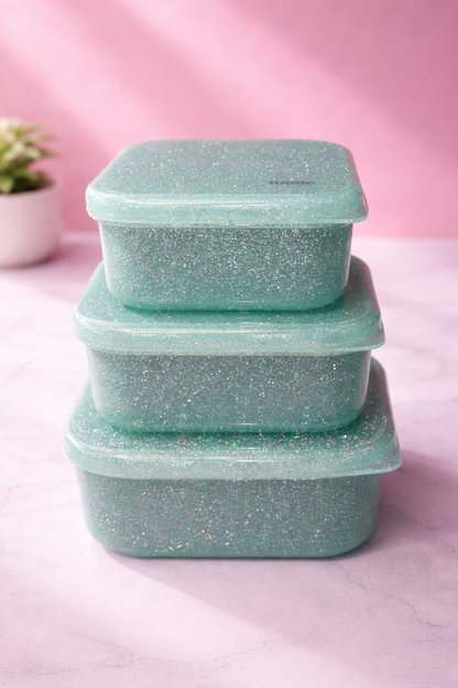 Tutete 3-pak madkasser – Glimmer
