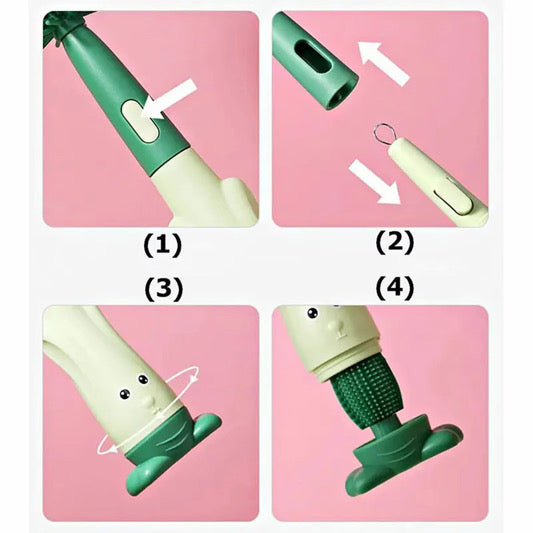 Flaske Rengøringsbørste – 3-i-1