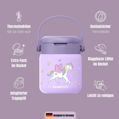 BEARFOOT - Termobeholder - Enhjørning