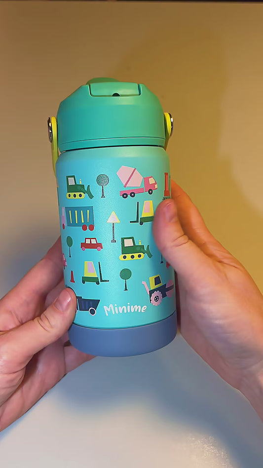 MiniMe Termoflaske til børn - Traktor